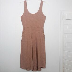 Pact Women's Scoop Neck Fit and Flare Dress Size Small